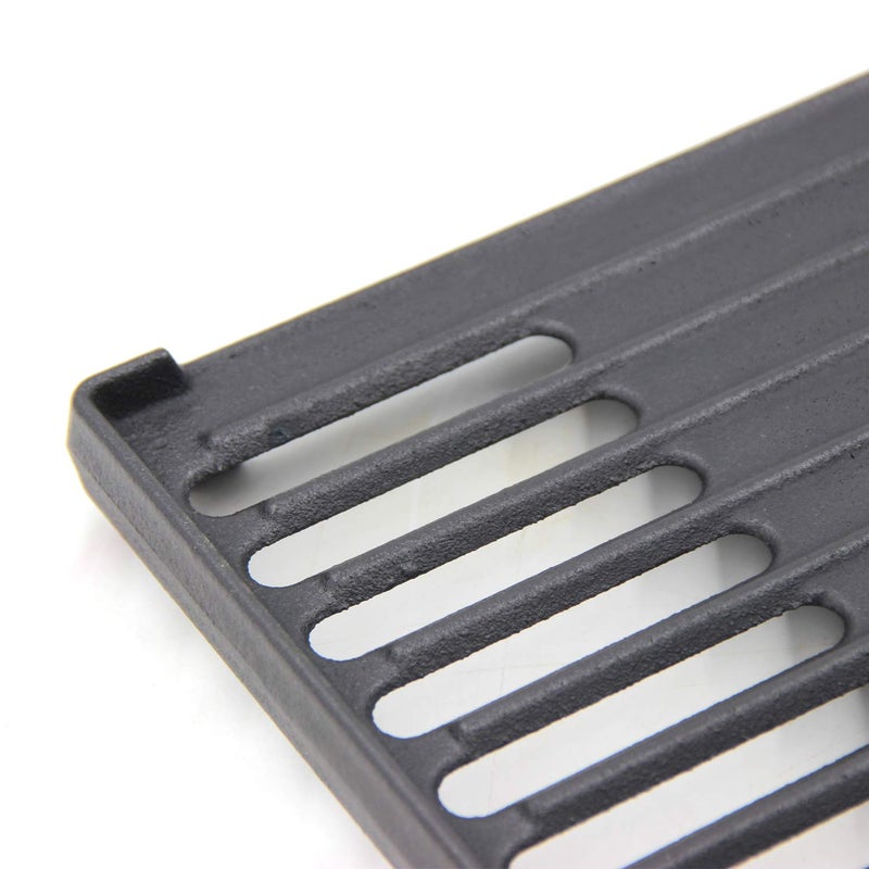 Hongso Matte Cast Iron Cooking Grate for Coleman Roadtrip Swaptop Grills LX LXE LXX, Non-Stick Camping Grill Grid, Half Grate of Coleman Roadtrip Parts, PCB012 - Image 4